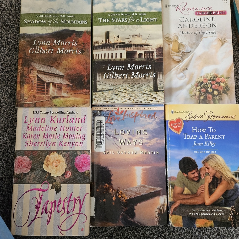 Vintage romance books bundle 6